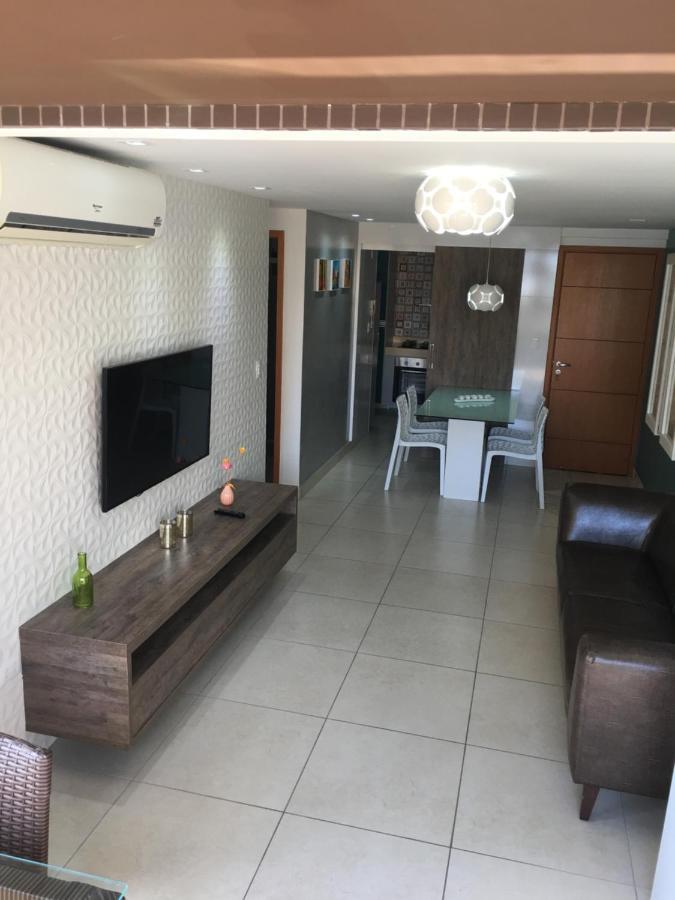 Apartamento A Beira Mar Com Piscina Estilo Resort Cabedelo Exteriör bild