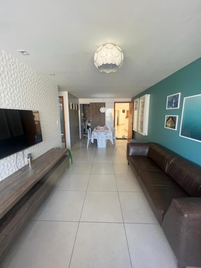 Apartamento A Beira Mar Com Piscina Estilo Resort Cabedelo Exteriör bild